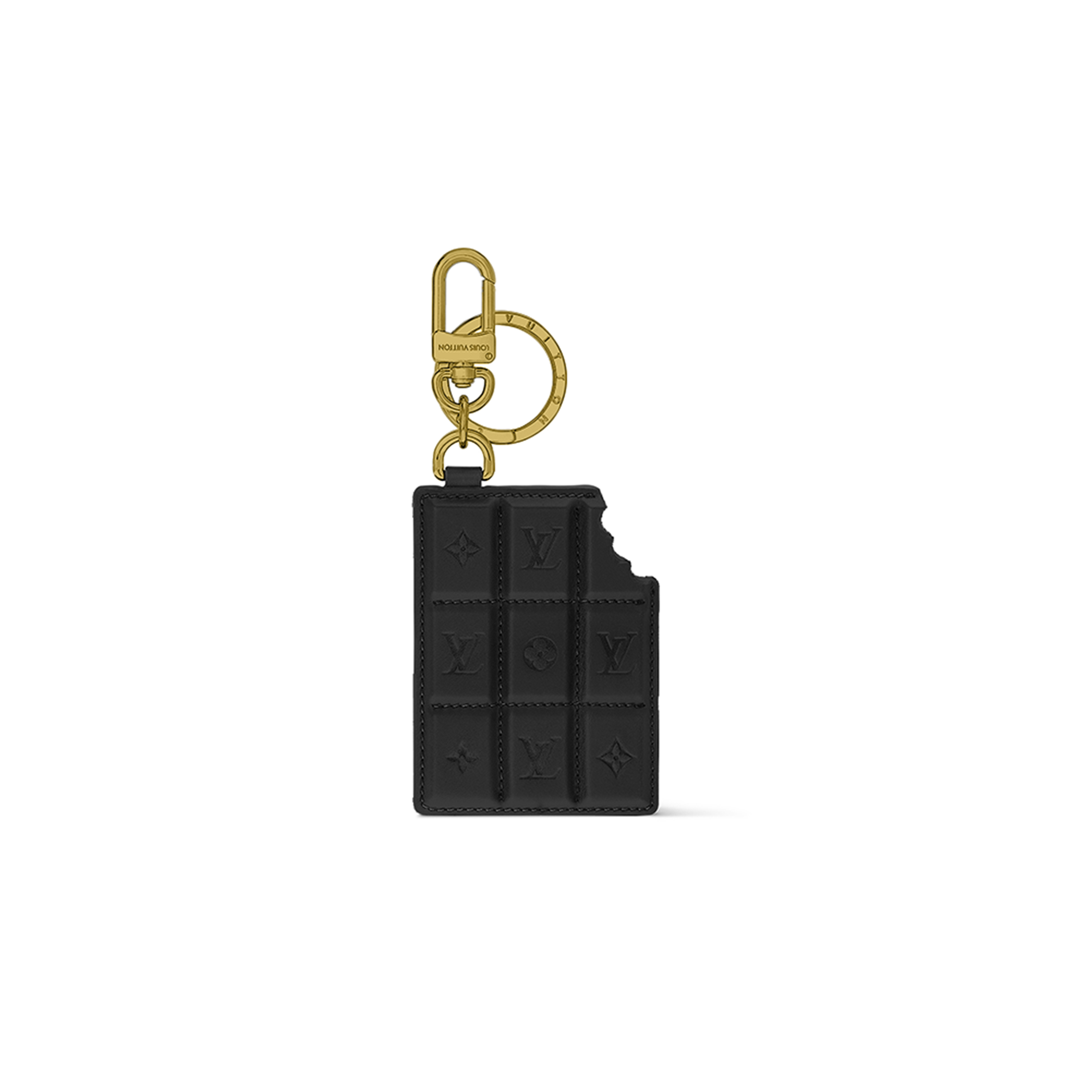 l**is V*t*n lv chocolate bar figurine key holder and bag charm m1111